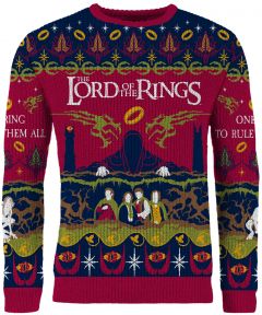 Lord Of The Rings: One Sweater/Jumper To Rule Them All Ugly Christmas Sweater/Jumper