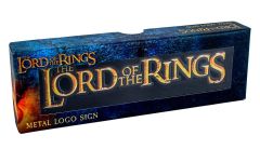 Lord of the Rings: Metal Logo Sign