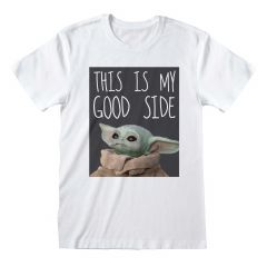 The Mandalorian: Baby Yoda Grogu This is My Good Side T-Shirt