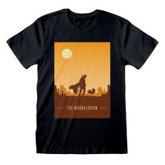 The Mandalorian: Retro Poster T-Shirt