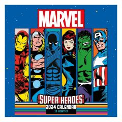 Marvel: Super Heroes Calendar 2024 Preorder