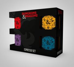 Dungeons & Dragons: D20 Espresso Mug Set