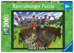 Minecraft: Rompecabezas seccionado (300 piezas)