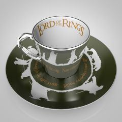 Lord Of The Rings: Mirror Mug & Plate Set