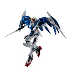 Mobile Suit Gundam: GN-0000+GNR-010 00 Figura de acción de espíritus robot Raiser (15 cm)