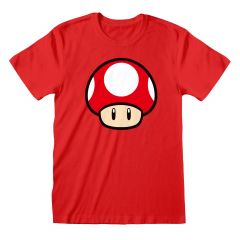 Super Mario Bros: Power Up Mushroom T-Shirt