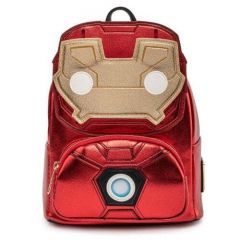 Loungefly Iron Man: Light-Up Mini Backpack