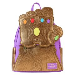 Loungefly Marvel: Shine Thanos Gauntlet Mini Backpack