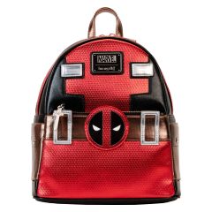 Loungefly Marvel: Deadpool Metallic Collection Cosplay Mini Backpack