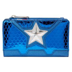 Loungefly Captain America: Marvel Shine Cosplay Flap Wallet