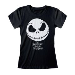 Nightmare Before Christmas: Jack Face Fitted T-Shirt