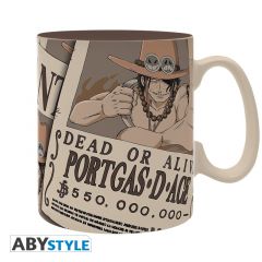 One Piece: Wanted Ace Large Mug Preorder