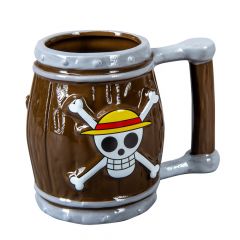 One Piece: Mugiwara Pirates Barrel Mug Preorder