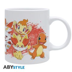 Pokémon: Fire Starters White Mug Preorder