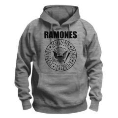 Ramones: Presidential Seal - Grey Pullover Hoodie