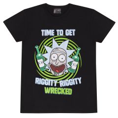 Rick y Morty: Riggity destrozado camiseta