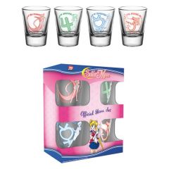 Sailor Moon: Characters Shot Glasses - Set of 4 Preorder
