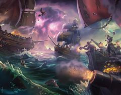 Sea of Thieves: Battle Of The Three Storms Limited Edition Art Print