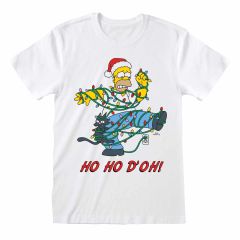 Simpsons : T-shirt Ho Ho Doh