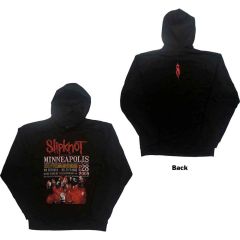 Slipknot: Minneapolis '09 (Back Print) - Black Pullover Hoodie