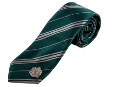 Harry Potter: Slytherin Necktie and Pin Set