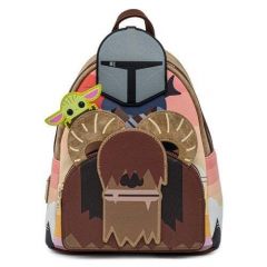 Loungefly Star Wars: Mandalorian Bantha Ride Mini Backpack