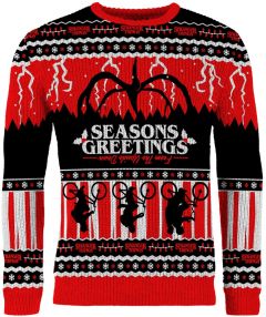 Stranger Things: Seasons Greetings From The Upside Down Ugly Christmas Sweater/Jumper