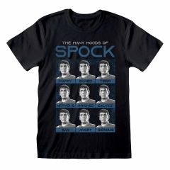 Star Trek : T-shirt De nombreuses humeurs de Spock