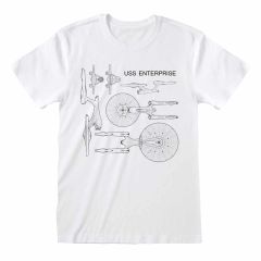 Star Trek: Enterprise-specificaties-T-shirt