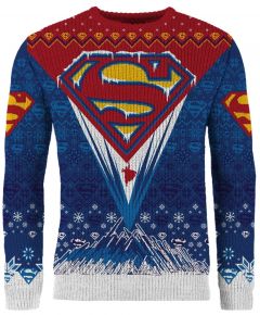 Superman: Seasonal Solitude Ugly Christmas Sweater