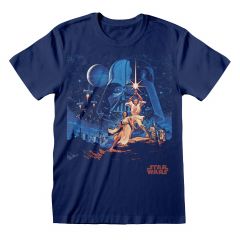 Star Wars: A New Hope Vintage Poster T-Shirt