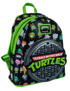 Teenage Mutant Ninja Turtles: Sewer Cap Print Loungefly Mini Backpack