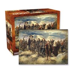 Le Hobbit : Puzzle Carte Un voyage inattendu (3000 pièces) Précommande