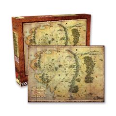 Le Hobbit : Puzzle Carte (1000 pièces) Précommande