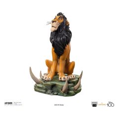 Le Roi Lion : Statue à l'échelle Scar Art 1/10 Regular (16 cm) Précommande