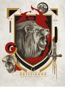 Harry Potter: Gryffindor Art Print