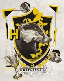Harry Potter: Hufflepuff Art Print