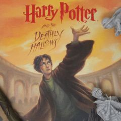 Harry Potter: Deathly Hallows Book Cover Artwork