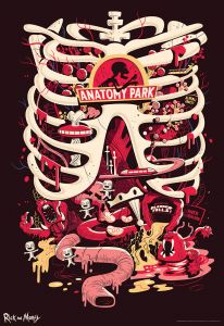 Rick & Morty: Anatomy Park Limited Edition Art Print