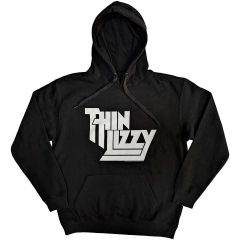 Thin Lizzy: Stacked Logo - Black Pullover Hoodie
