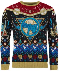 Thor: "Santa! I Know Him!" Ugly Christmas Sweater/Jumper