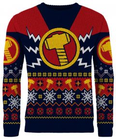 Thor: Merry Mjolnir Christmas Sweater/Jumper