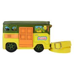 Loungefly: TMNT 40th Anniversary Party Wagon Figural Crossbody Bag Preorder