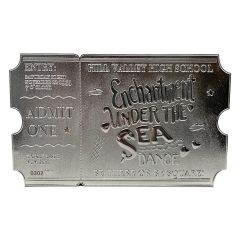 Back To The Future: Limited Edition .999 Silver Plated Dance Ticket