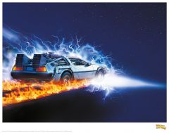 Back To The Future: Speed Of Light Art Print