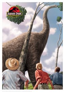 Jurassic Park: Brachiosaurus Limited Edition Art Print