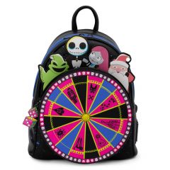 Loungefly Nightmare Before Christmas: Oogie Boogie Wheel Mini Backpack Preorder