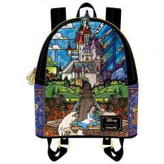 Beauty and the Beast: Disney Princess Castle Series Belle Loungefly Mini Backpack