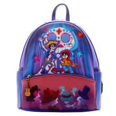 Coco: Pixar Moments Miguel and Hector Performance Loungefly Mini Backpack Preorder
