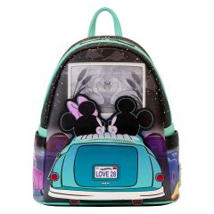 Loungefly Disney: Mickey and Minnie Date Night Drive-In Mini Backpack